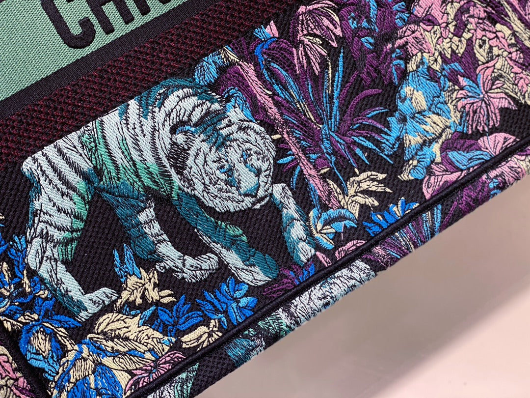 TOTE COLOURFUL TIGER LARGE