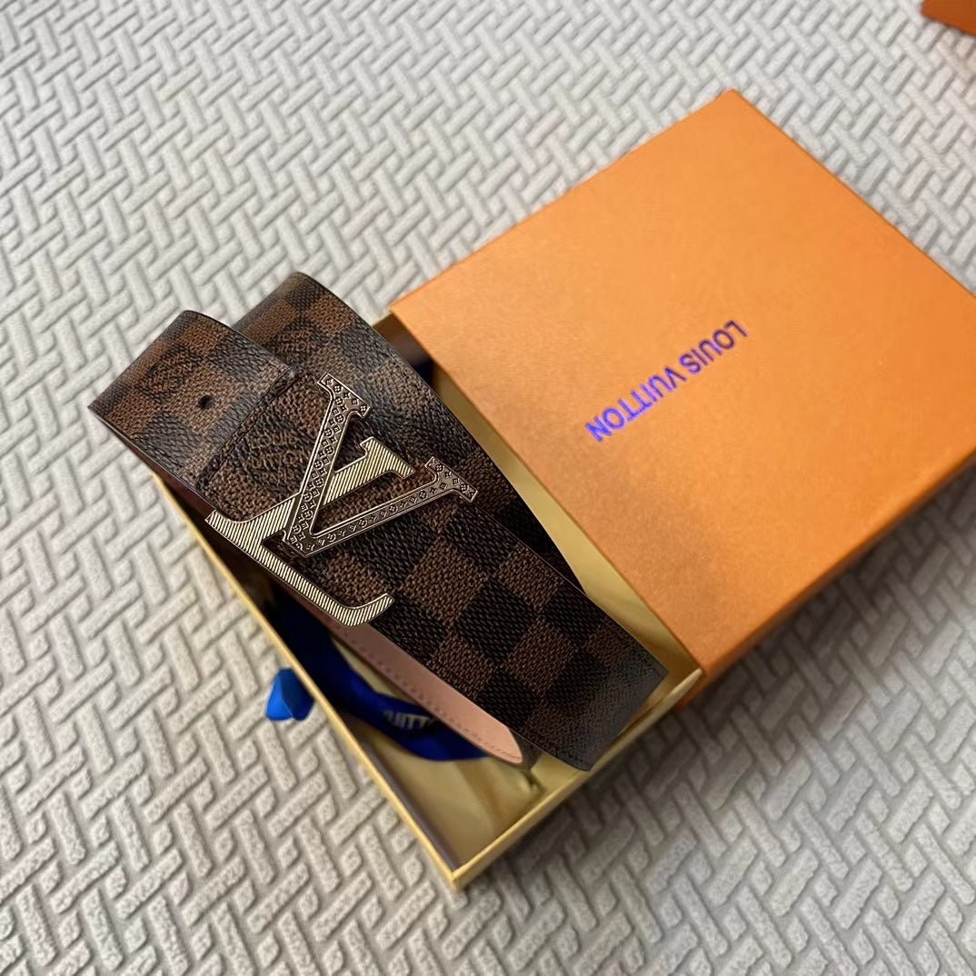 LV MEN PU BELT