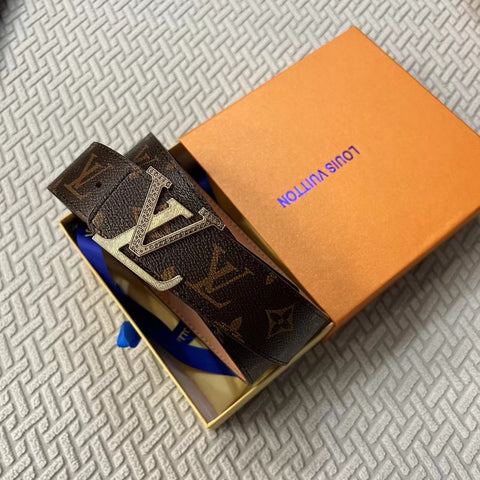 LV MEN PU BELT