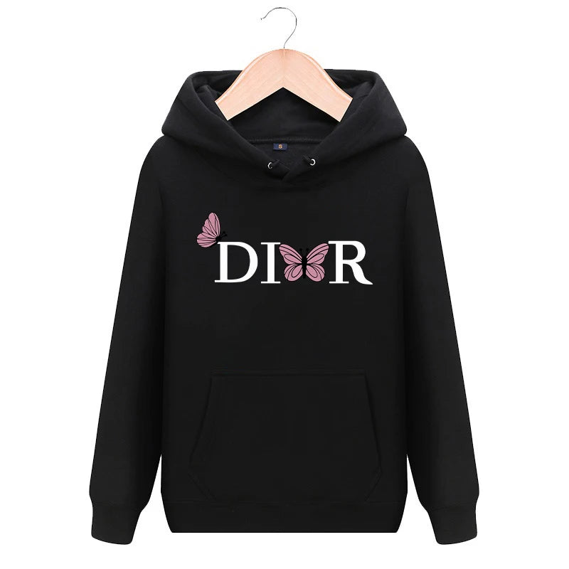 Designer Ladies Luxury Hooded Sweatshirt