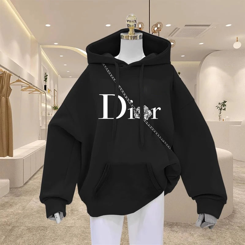 Designer Ladies Luxury Hooded Sweatshirt