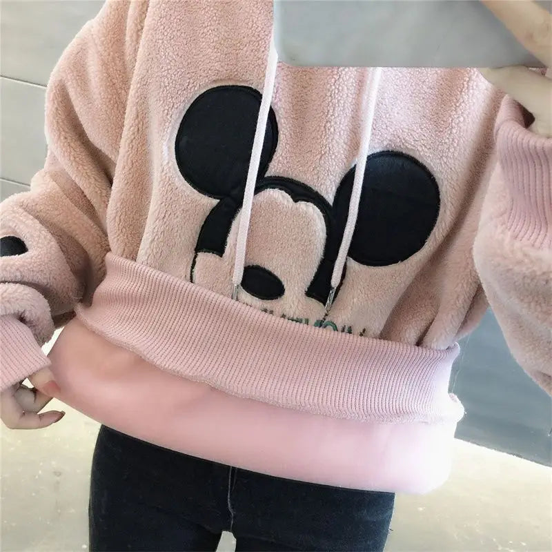 Disney Cute Mickey Minnie Mouse Hoodies