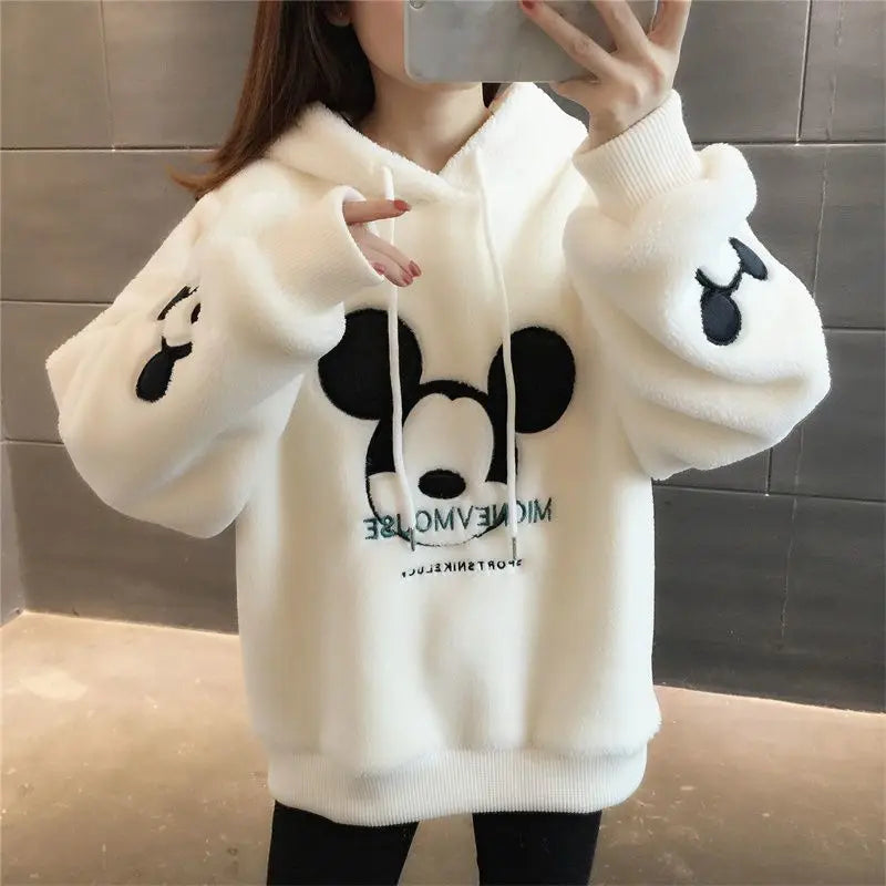 Disney Cute Mickey Minnie Mouse Hoodies