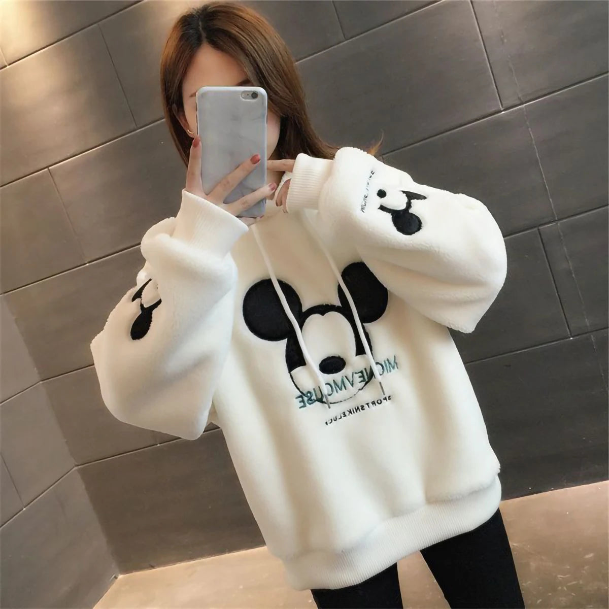 Disney Cute Mickey Minnie Mouse Hoodies