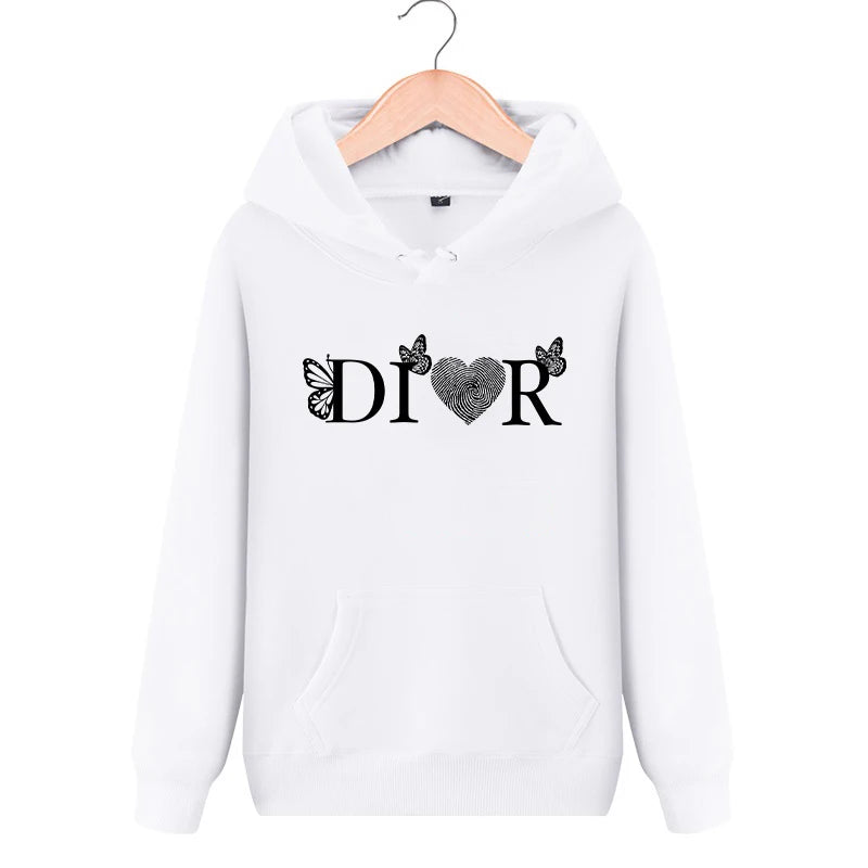 Designer Ladies Luxury Hooded Sweatshirt