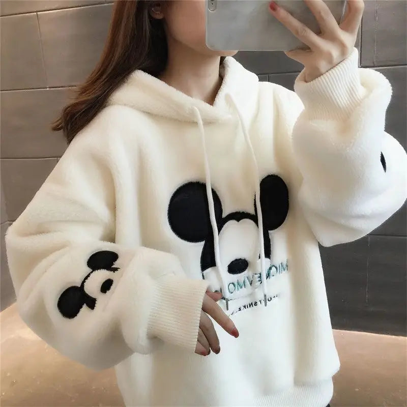 Disney Cute Mickey Minnie Mouse Hoodies