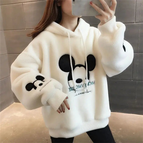 Disney Cute Mickey Minnie Mouse Hoodies