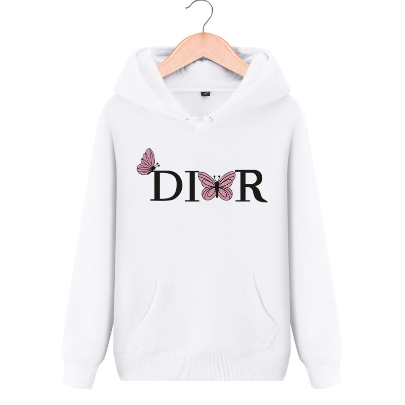 Designer Ladies Luxury Hooded Sweatshirt