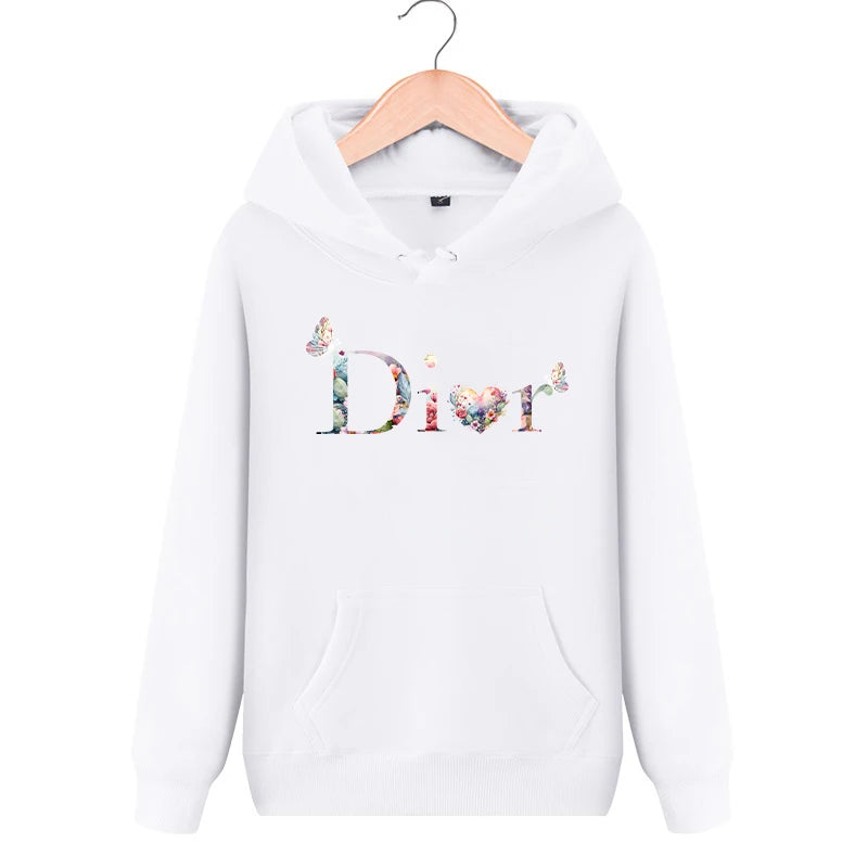 Designer Ladies Luxury Hooded Sweatshirt