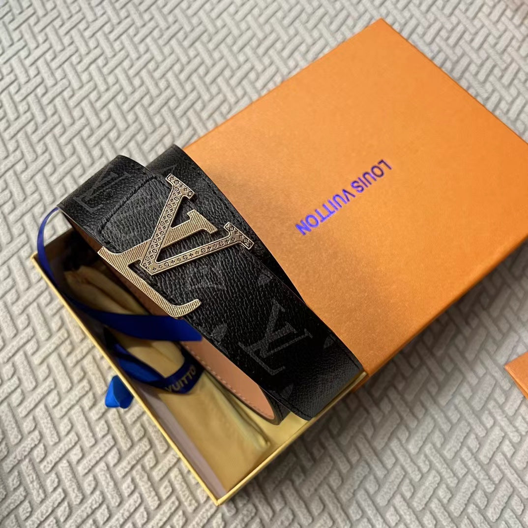 LV MEN PU BELT