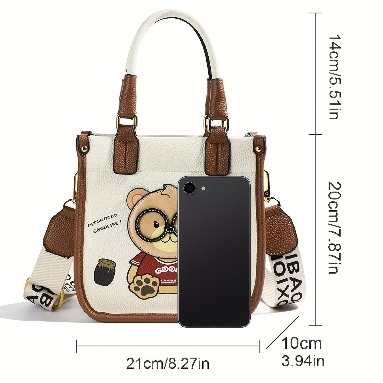 Creambear Crossbody