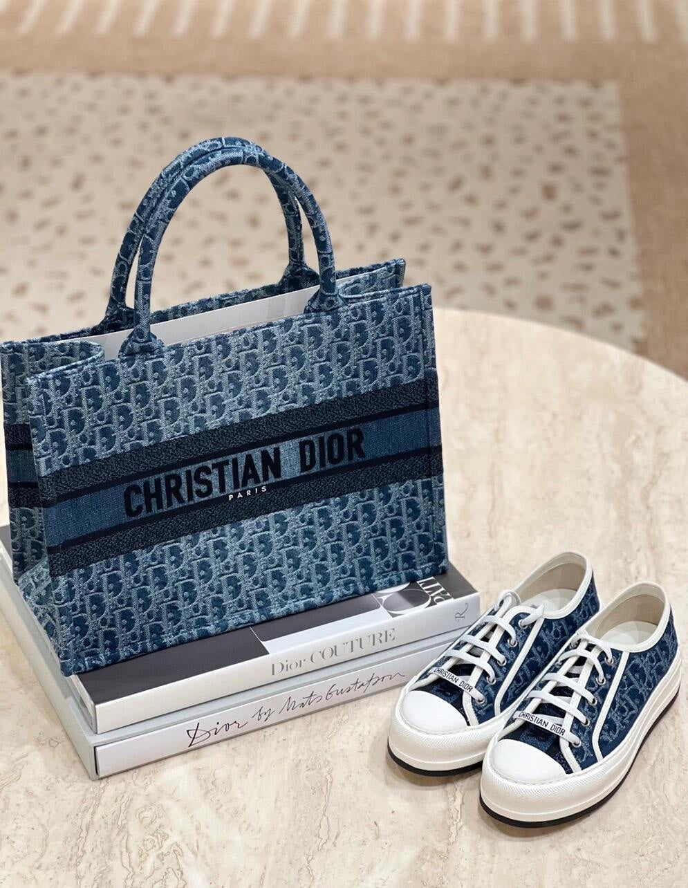 TOTE DENIM GRADIENT MEDIUM