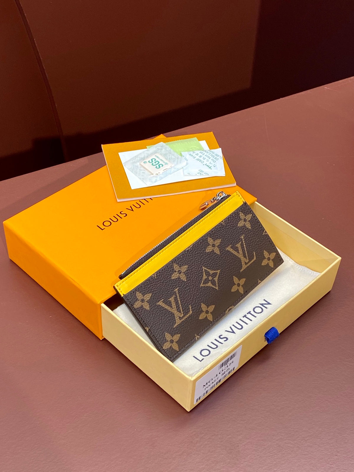 LV COIN CARD HOLDER