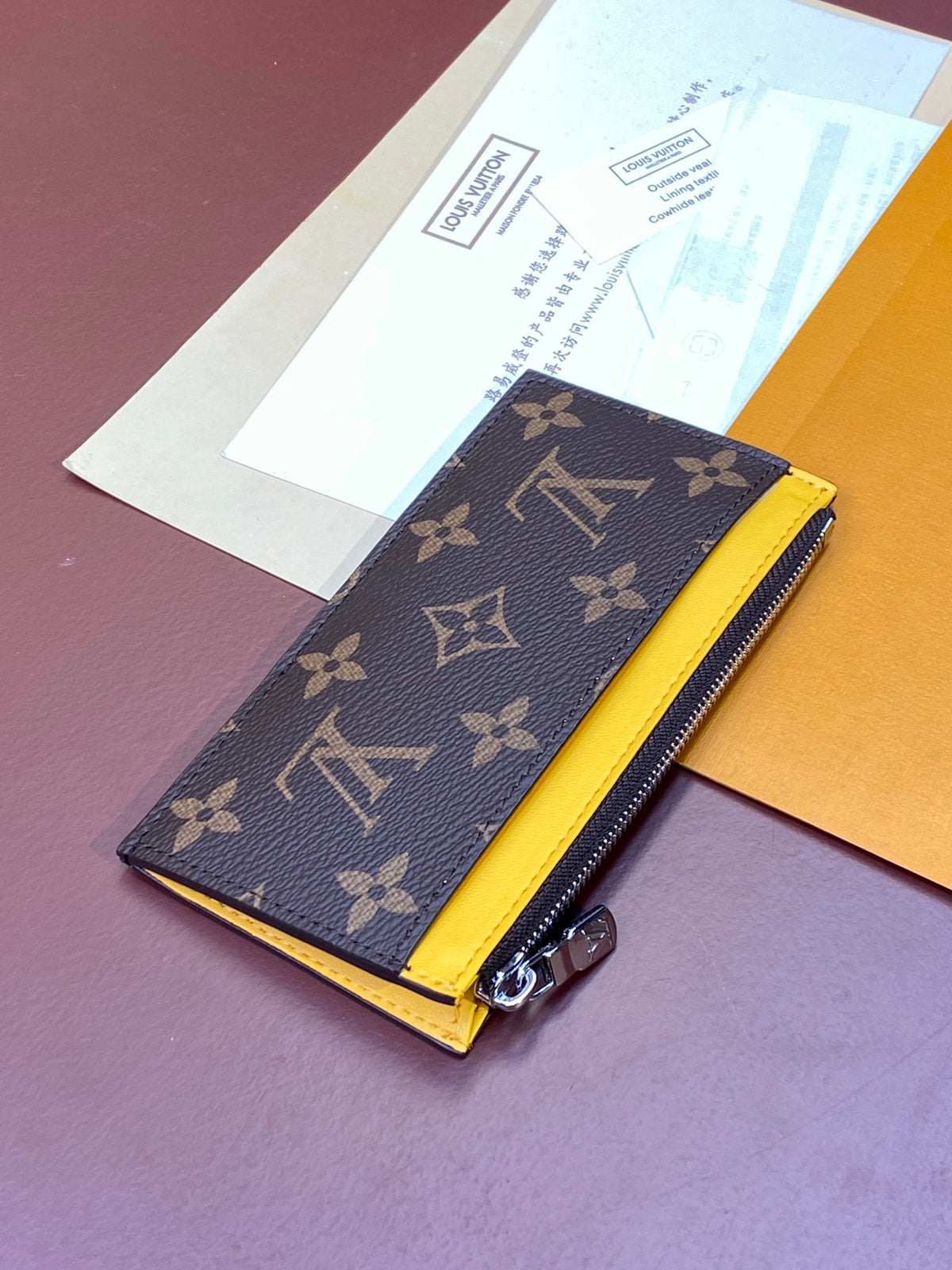 LV COIN CARD HOLDER