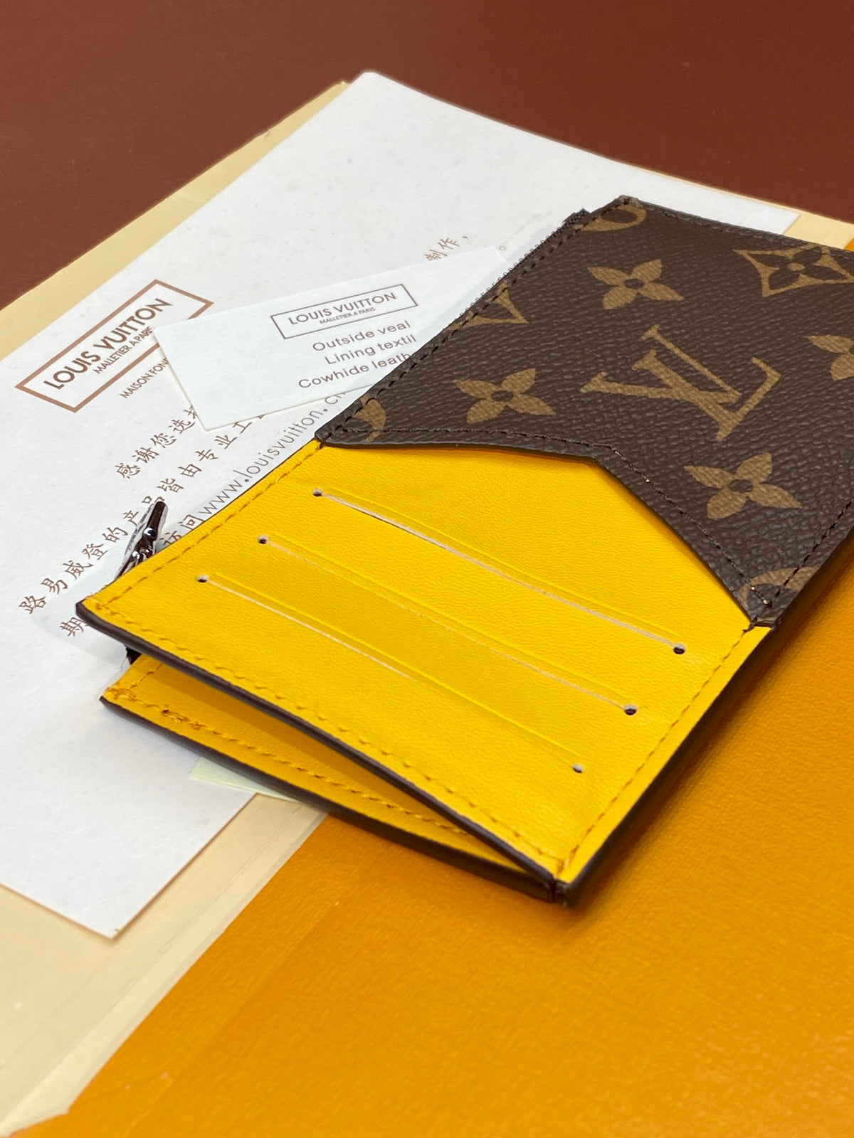 LV COIN CARD HOLDER