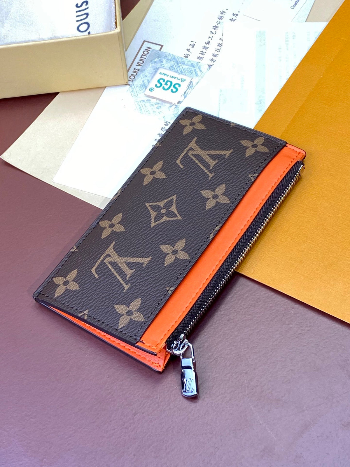 LV COIN CARD HOLDER