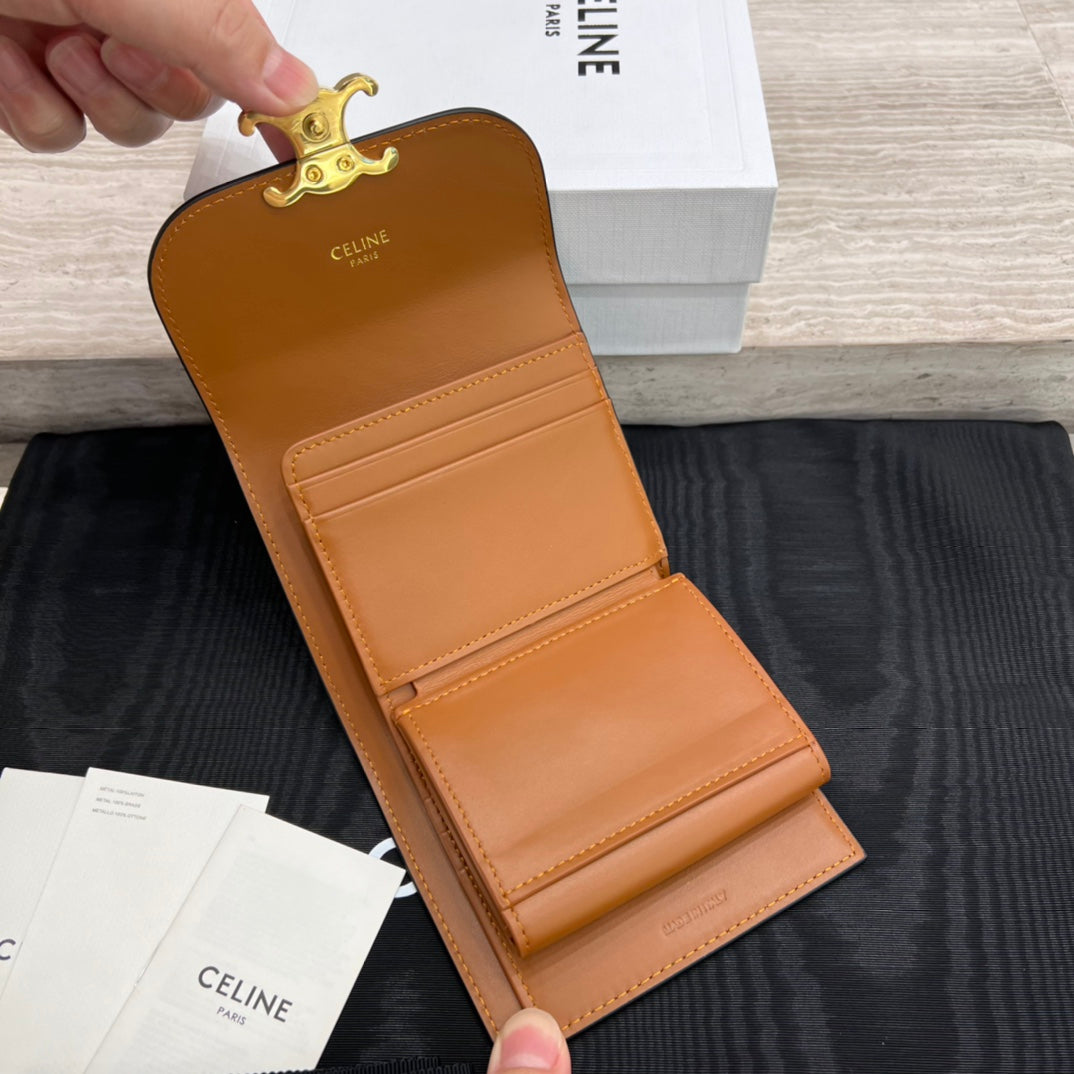 𝐂𝐄𝐋𝐈𝐍𝐄 𝐓𝐑𝐈𝐎𝐌𝐏𝐇𝐄 SMALL WALLET