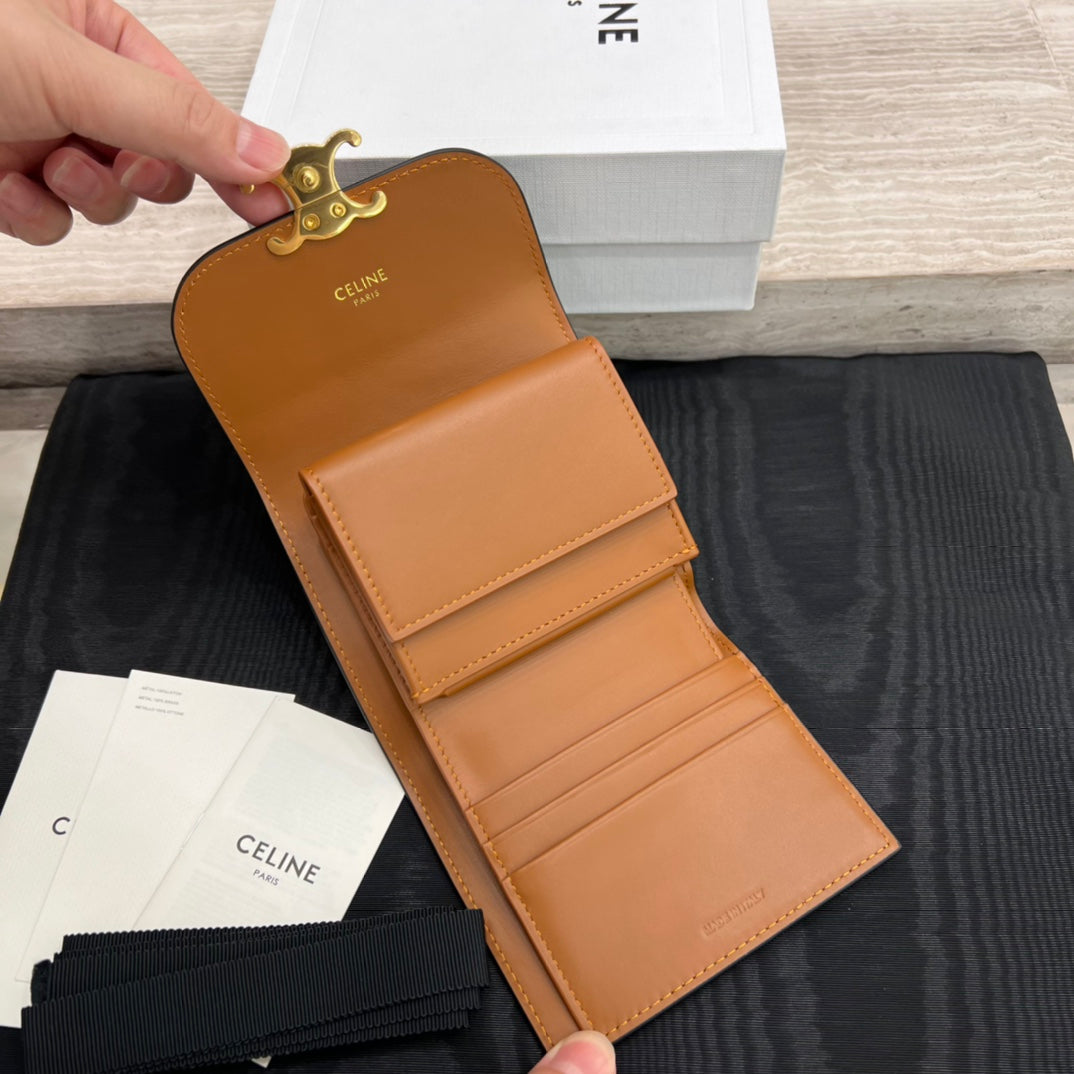 𝐂𝐄𝐋𝐈𝐍𝐄 𝐓𝐑𝐈𝐎𝐌𝐏𝐇𝐄 SMALL WALLET