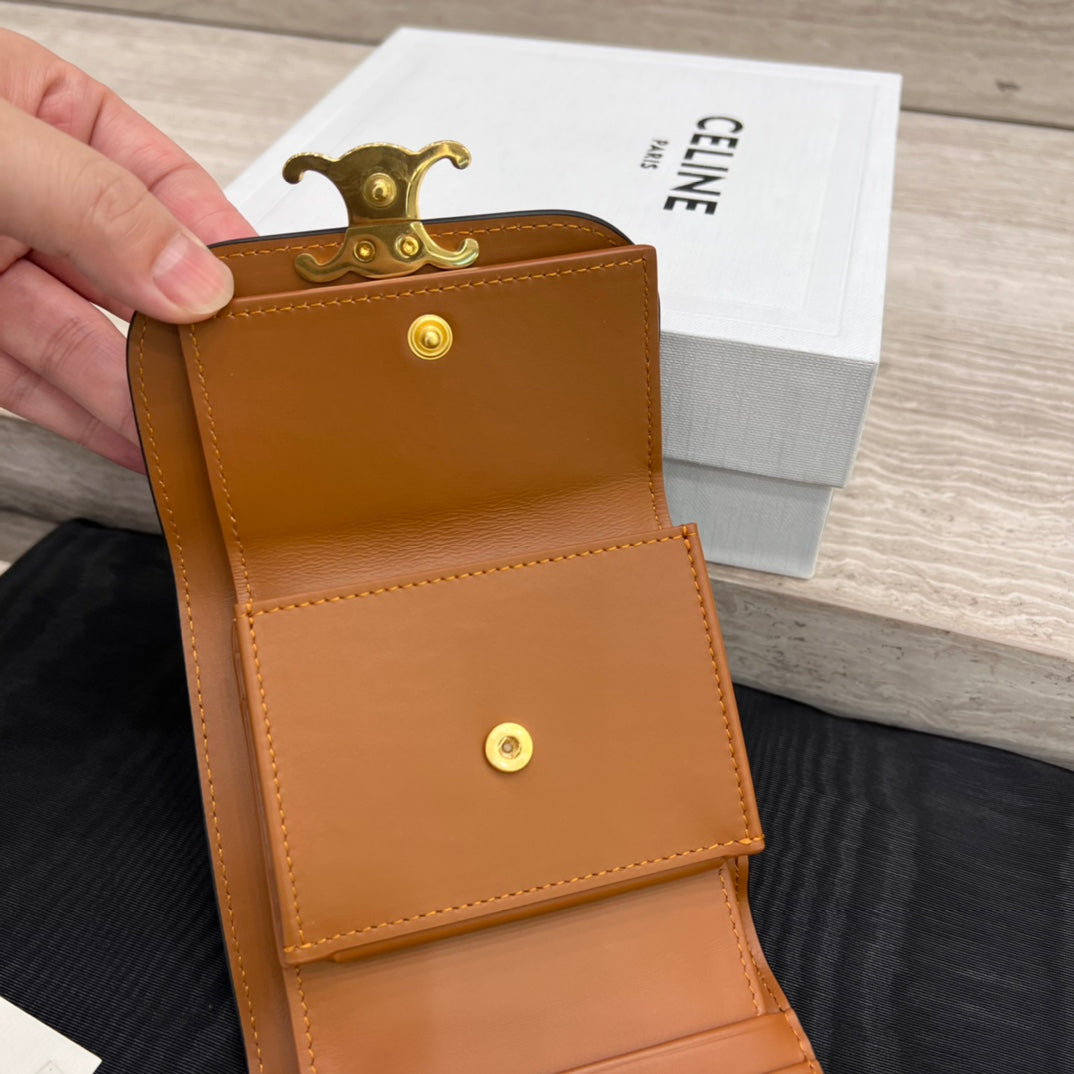 𝐂𝐄𝐋𝐈𝐍𝐄 𝐓𝐑𝐈𝐎𝐌𝐏𝐇𝐄 SMALL WALLET