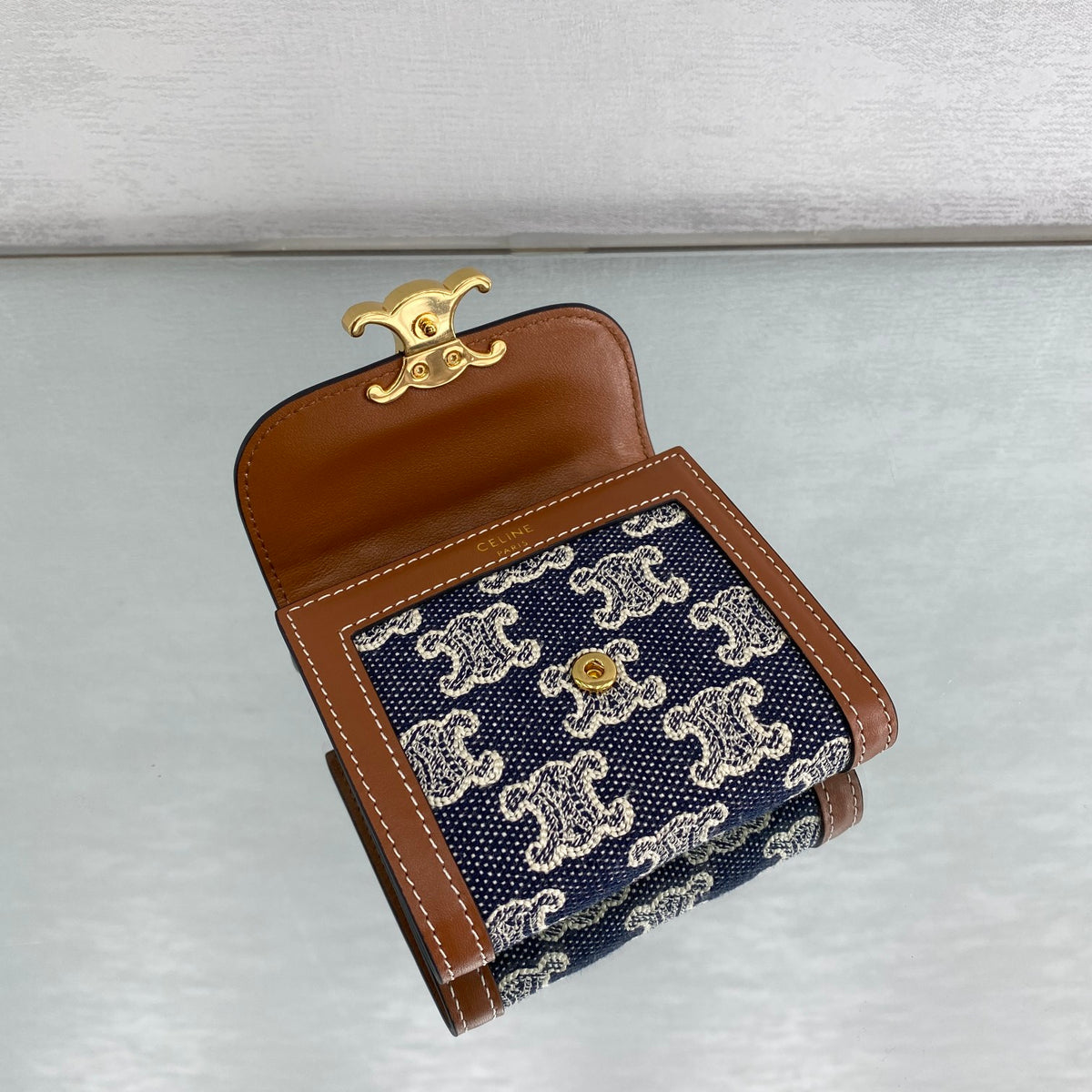 𝐂𝐄𝐋𝐈𝐍𝐄 𝐓𝐑𝐈𝐎𝐌𝐏𝐇𝐄 SMALL WALLET